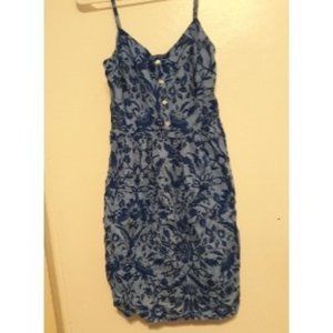 Old Navy Blue Floral Sundress